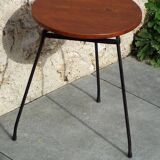60s tripod end table