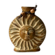 Mexican ceramic sun vase