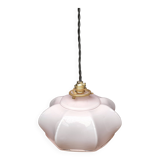 Pink opaline pendant light