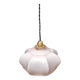 Pink opaline pendant light