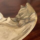 Brass cat pocket tray
