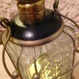 60s vintage cut glass decanter