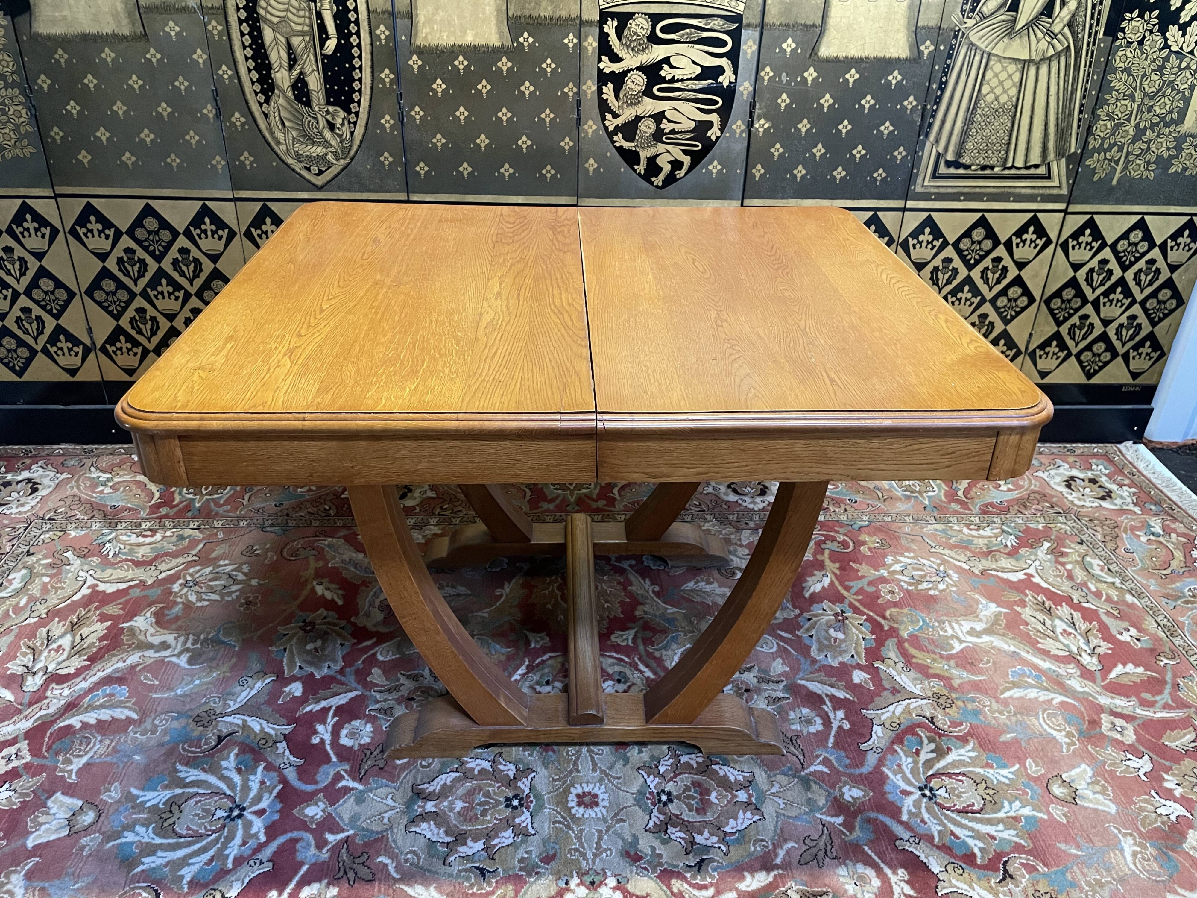Art Deco period dining room table + 2 extensions