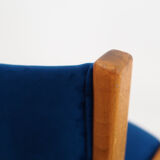 Set of two beech chairs, Danish design, 70s, made in Denmark