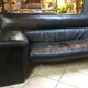 Sofa 3 places of Cini Boeri to model Knoll "Brigadier" 1970