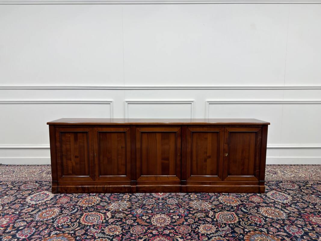 Classic Antique Italian Office Cabinet Sideboard