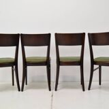 Set of Four Dinning Chairs/ Interier Praha,1950's.