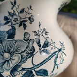 Bathroom pitcher blue floral decoration - Tierra del Fuego de Grigny
