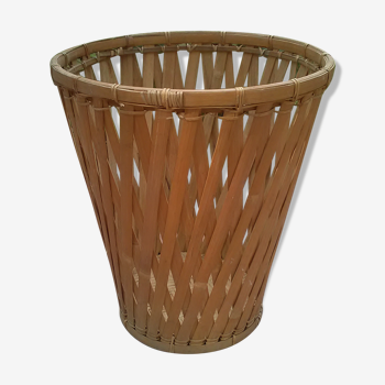 Bamboo paper basket