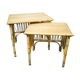 Rattan nesting tables
