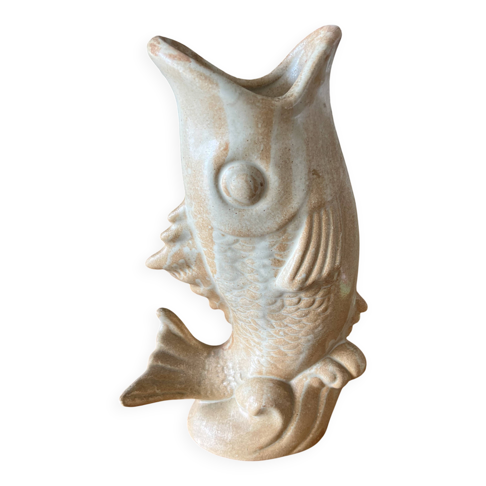 Zoomorphic fish vase