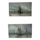 Duo de tableaux  anciens sur bois