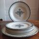 Salins « alhambra » assiettes plates et grands plats faïence terre de fer