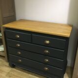 Commode noir carbone
