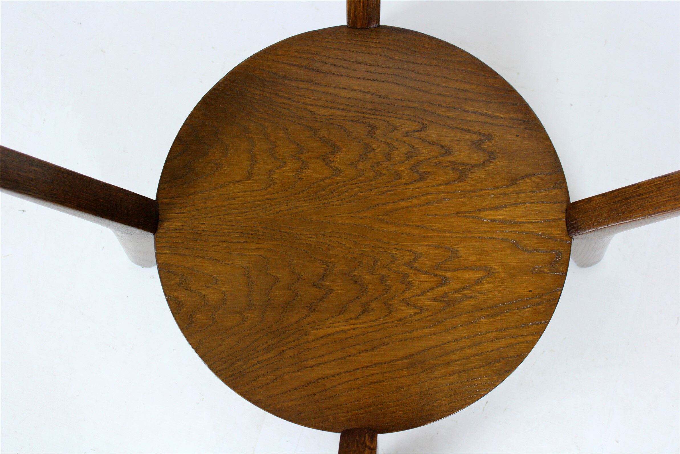 Round Coffee Table by Karel Koželka & Antonin Kropáček for Interier Praha, 1940s