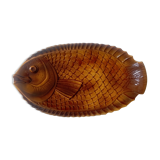 Plat poisson Sarreguemines, vintage