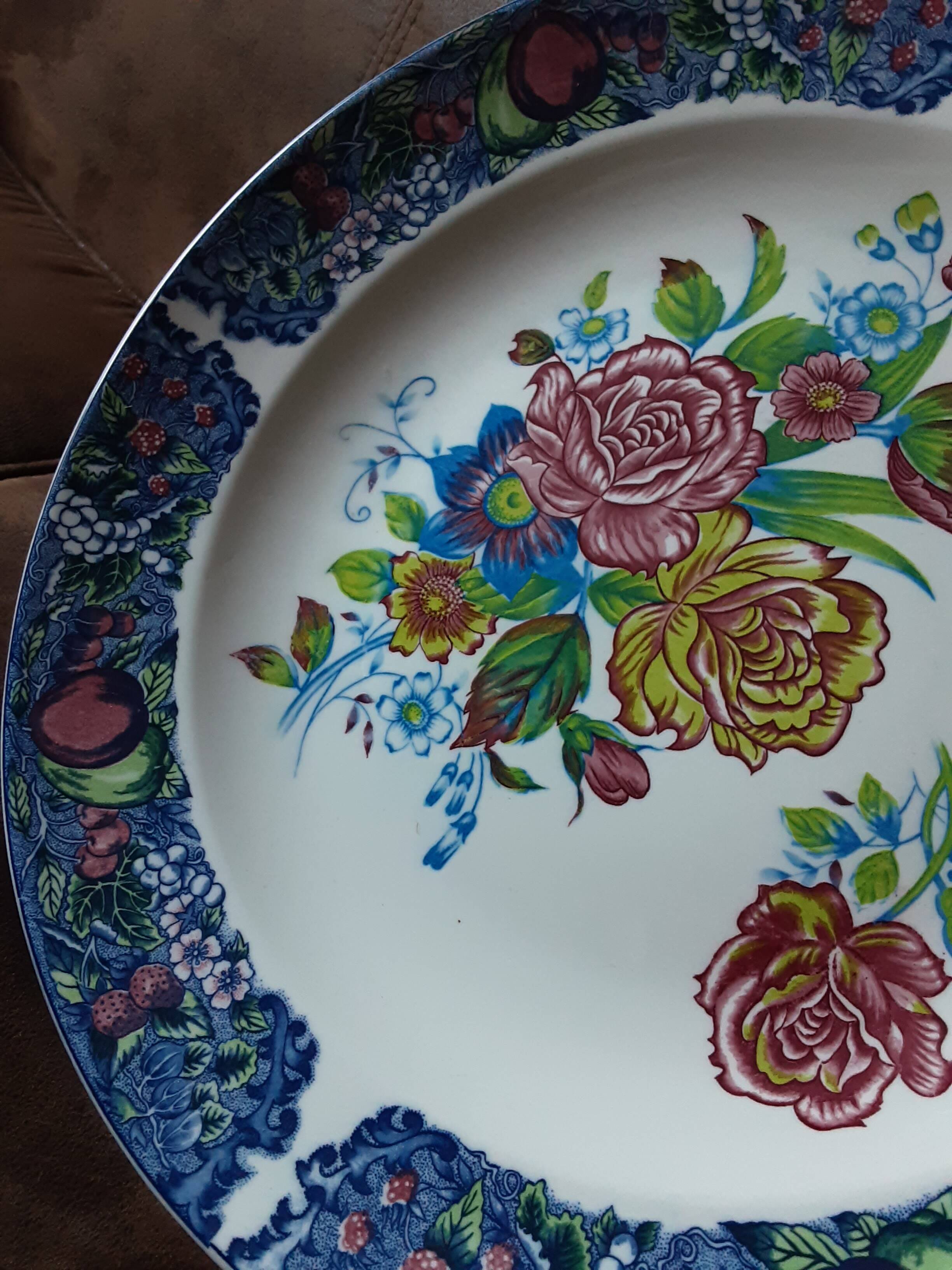 Large original ceramic dish