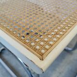 Ensemble de 2 chaises Cesca vintage de Marcel Breuer : chaises de salle à manger en osier style Mid-Century Modern