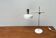 Mid-Century Modern German Minimalist White and Chrome Table Lamp from Kaiser Leuchten, 1960s