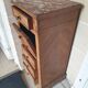 Chiffonnier en bois marqueté et marbre – Style classique