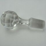 Old crystal carafe, with its stopper