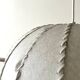 Italian suspension lamp, cocoon ball in resin, 1970s design.
