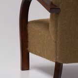 Pair of Art Deco Armchairs, France 1940s