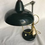 Italian green and chrome lamp from the 60s