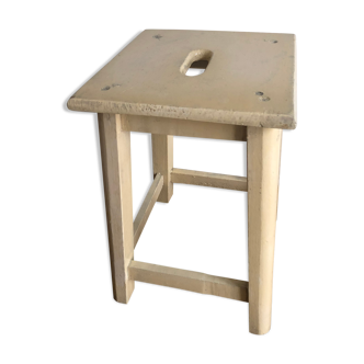 Wooden stool, country spirit