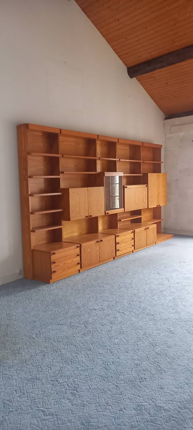 Living room library