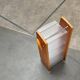 Etagère postmoderne en bois, métal et plastique de Ezech, années 1980