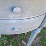 Skated bedside table