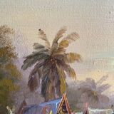 Vintage Indonesian painting