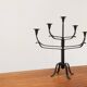 Brutalist Metal Candle Holder