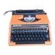 Silver Reed Silverette S orange typewriter