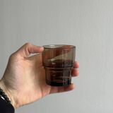 4 thick glass smoked glasses