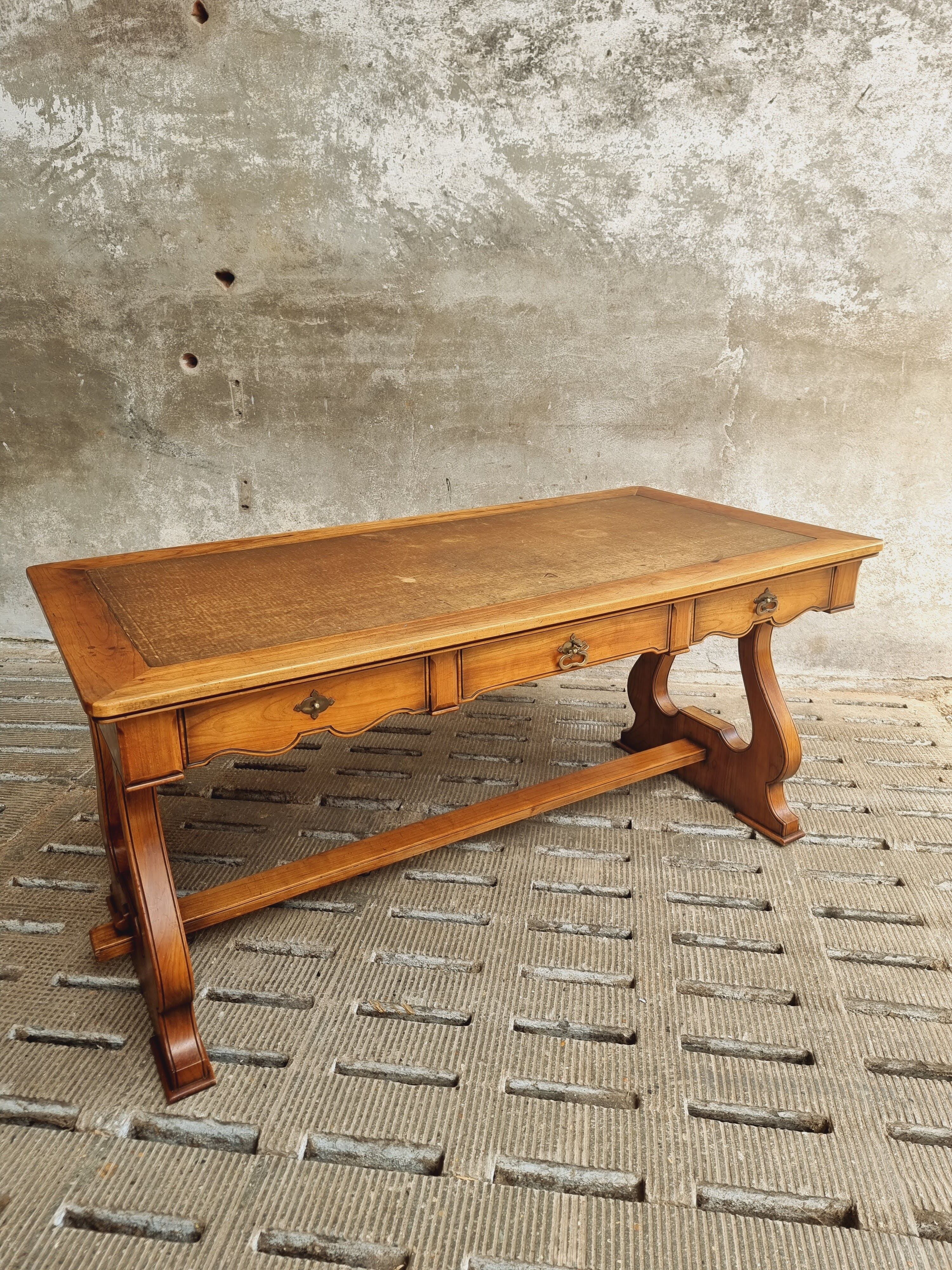 Antique table desk table N.V. Paerels