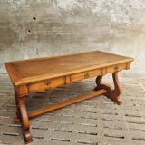 Antique table desk table N.V. Paerels