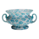 Antique millefiori bowl with handles, Fratelli Toso Murano ca. 1920s
