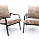 Paire de fauteuils vintage, Pologne, années 1960. Après rénovation.