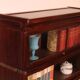 Globe Wernicke Library in mahogany, consisting of 3 pieces.