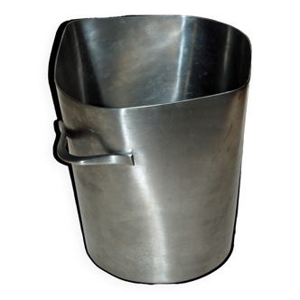 Stainless steel ice bucket Létang Rémy 1980s