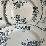 6 flat plates - Terre de fer, Acacia service