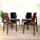 4 Danish teak chairs by Arne Hovmand Olsen