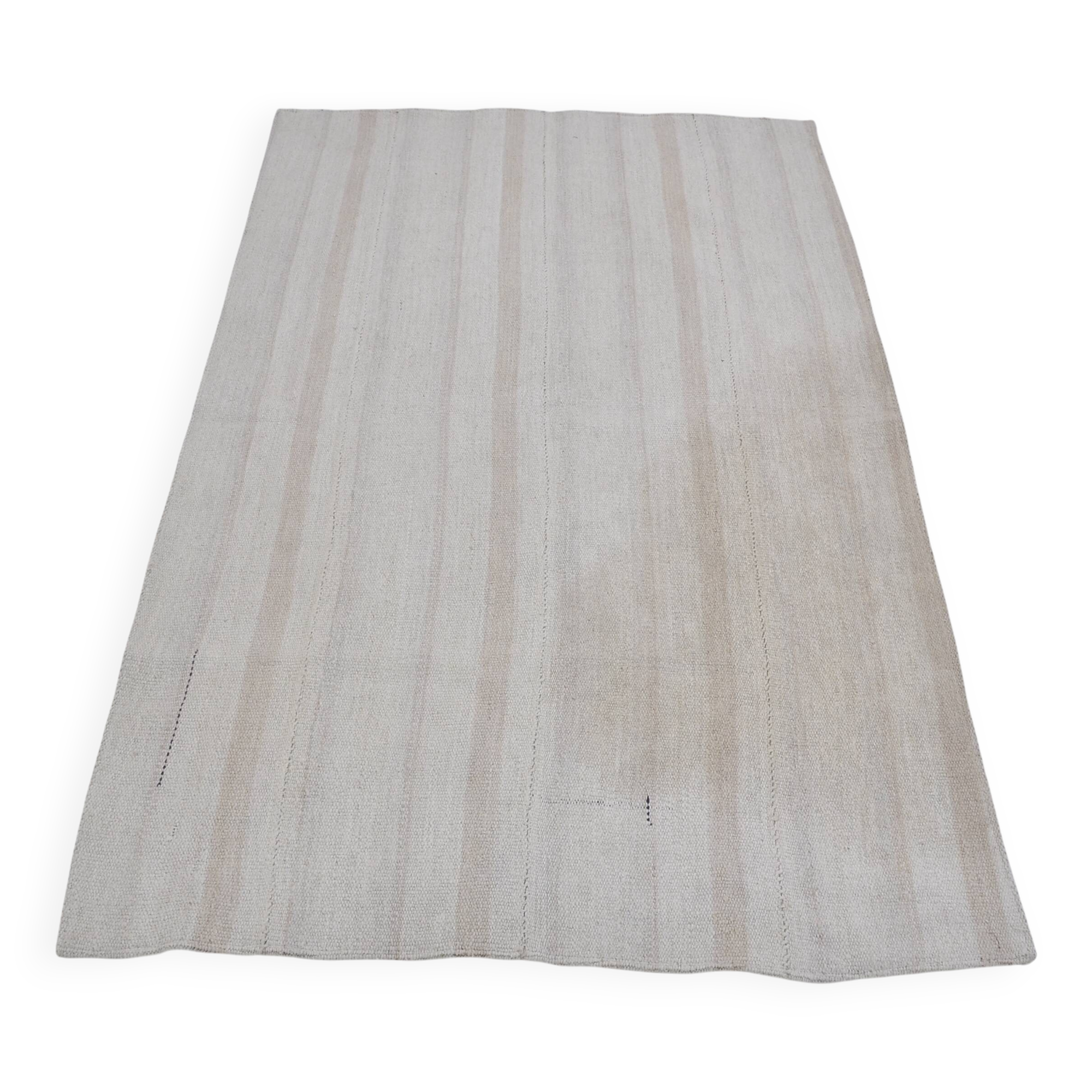 Vintage Hemp Anatolian Kilim sku3812