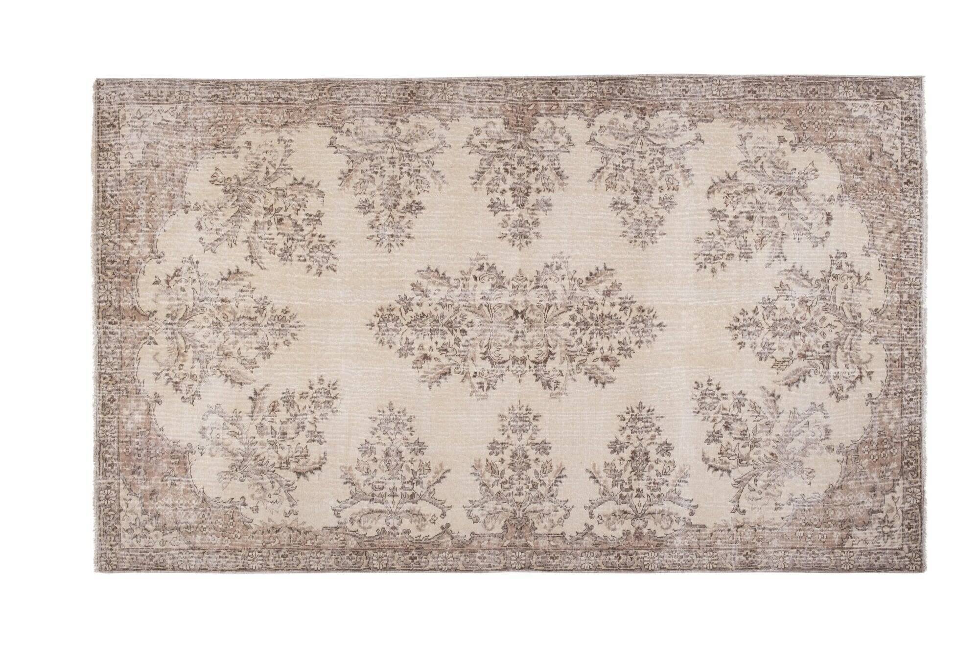 Vintage Turkish Oushak rug 174x286 cm