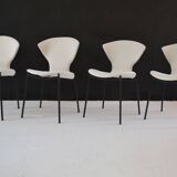 4 model 18 chairs – Genevieve Dangles and Christian Defrance