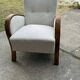 Vintage Art Deco Hungarian Armchair, 1930s