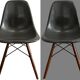 Set of 6 original Eames DSW chairs by Herman Miller