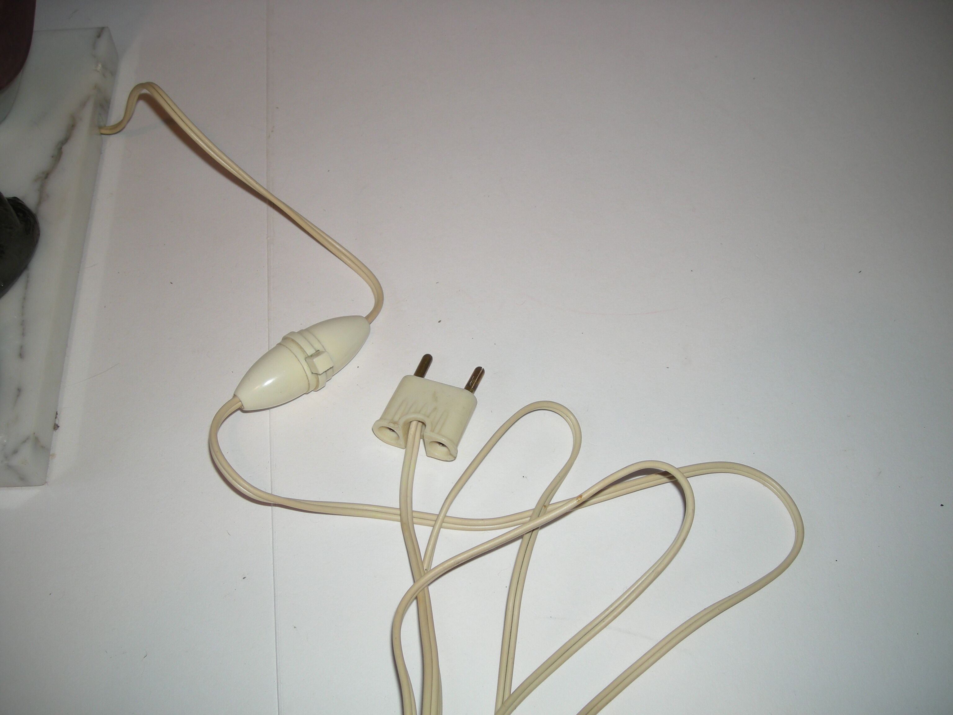 Lamp dog cat from the 40s - 50s